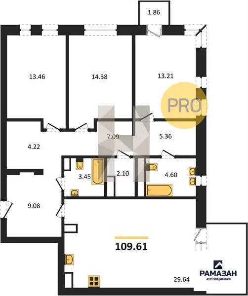 Продажа квартиры в новостройке, Усады, Лаишевский район, Горизонт ул. - Фото 1