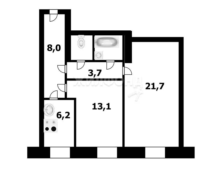 Продажа квартиры, Новосибирск, ул. Свердлова - Фото 15