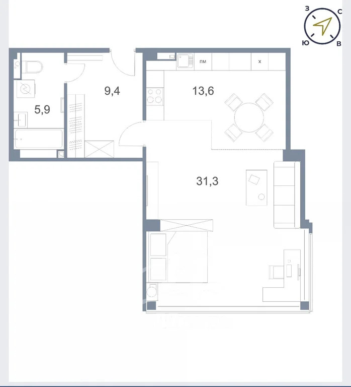 Продажа квартиры, Солнечногорск, Солнечногорский район, Сургутский ... - Фото 10