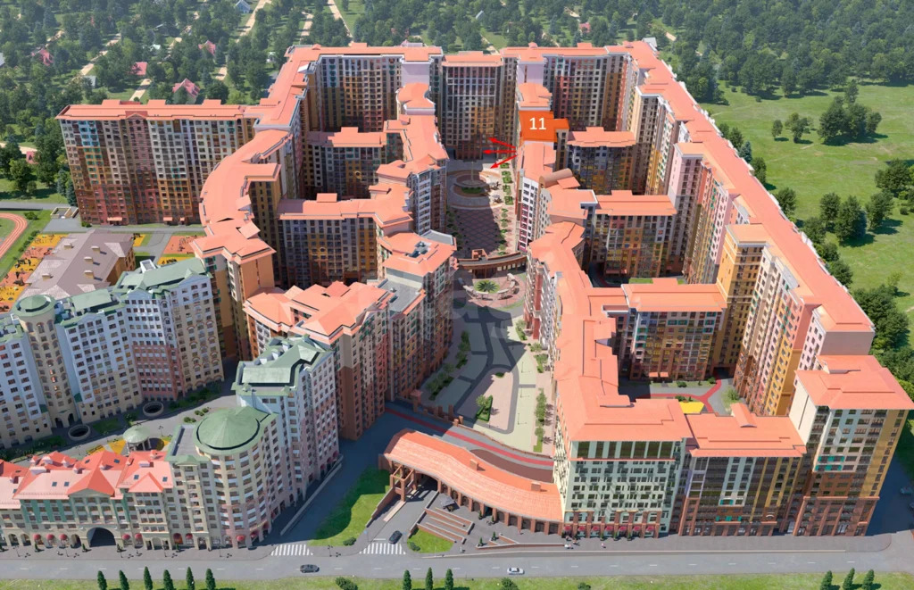 Продажа квартиры в новостройке, Развилка, Ленинский район - Фото 0