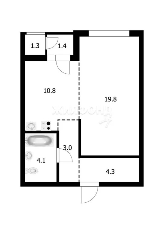 Продажа квартиры, Новосибирск, ул. Аэропорт - Фото 20