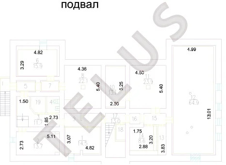 м.Хорошево, просп. Маршала Жукова, 1075 м2, Здание (ном. объекта: ... - Фото 12
