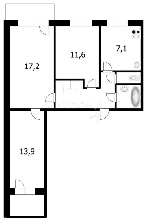 Продажа квартиры, Новосибирск, ул. Кошурникова - Фото 1