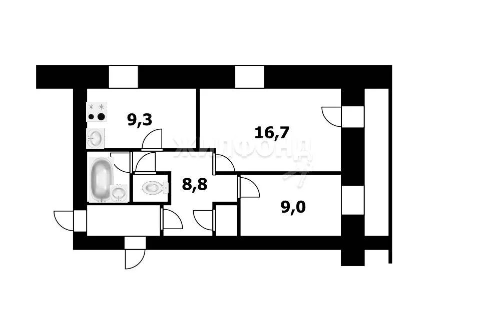 Продажа квартиры, Красноглинное, Новосибирский район, ул. Мира - Фото 15