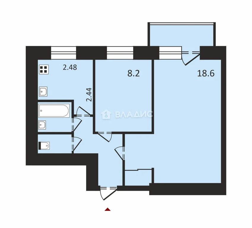 Москва, Ленинградское шоссе, д.112к4, 2-комнатная квартира на продажу - Фото 7