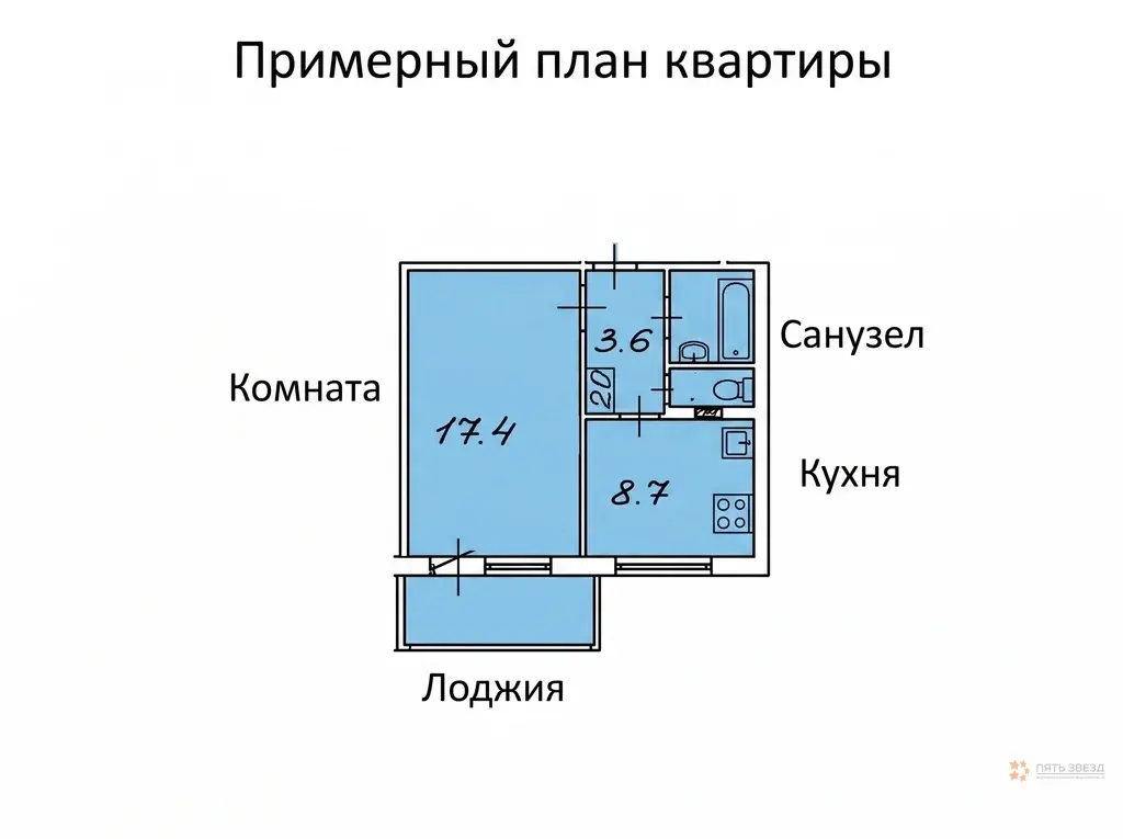Продается 1-комнатная квартира Гагарина, 104 - Фото 17