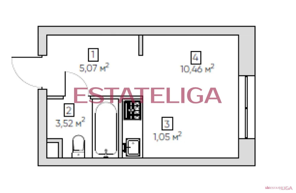 Продажа квартиры в новостройке, Автомобильный проезд - Фото 0