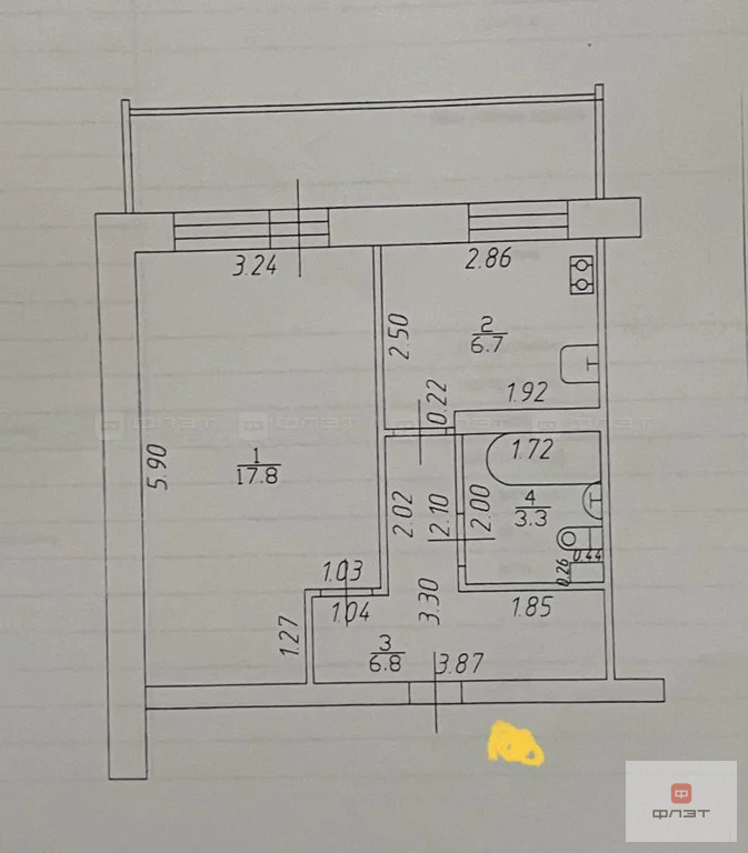 Продажа квартиры, Казань, ул. Юлиуса Фучика - Фото 14