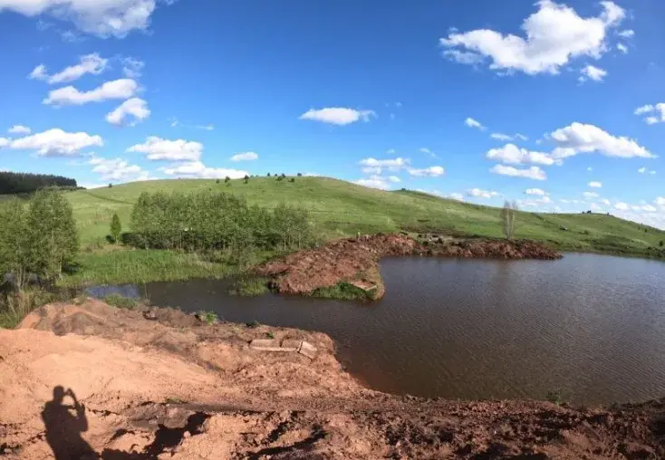 Земля с прудом в с. Еремеево, 2 Га в собственности - Фото 0