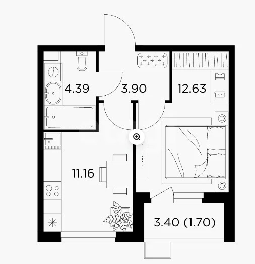 Продажа квартиры в новостройке, Пушкино, Воскресенский район, улица ... - Фото 7