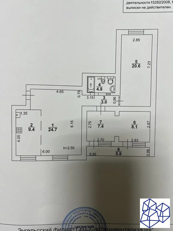 Продажа квартиры, Энгельс, тельмана улица, д.6 - Фото 15