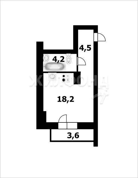 Продажа квартиры, Новосибирск, ул. Дмитрия Донского - Фото 12