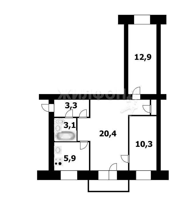 Продажа квартиры, Новосибирск, ул. Объединения - Фото 9