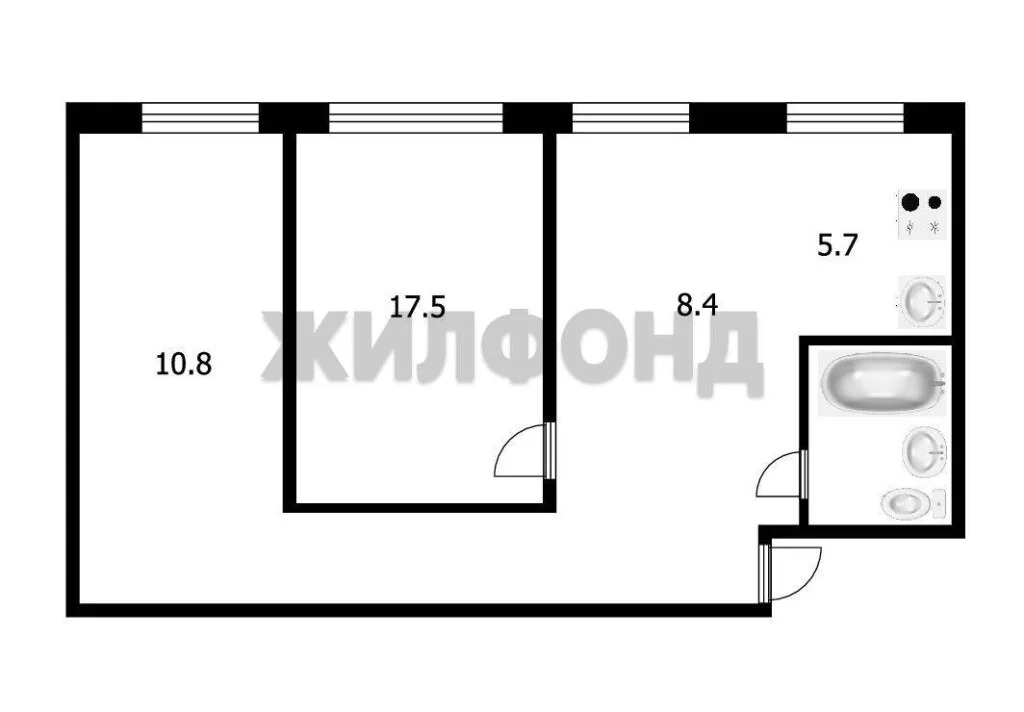 Продажа квартиры, Новосибирск, ул. Владимировская - Фото 10