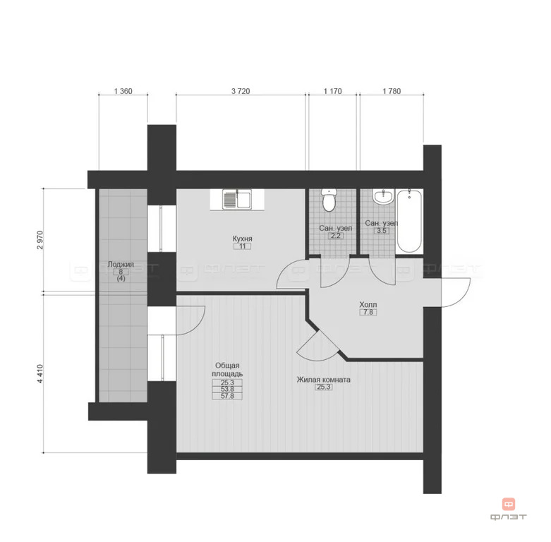 Продажа квартиры, Казань, ул. Азинская 2-я - Фото 16