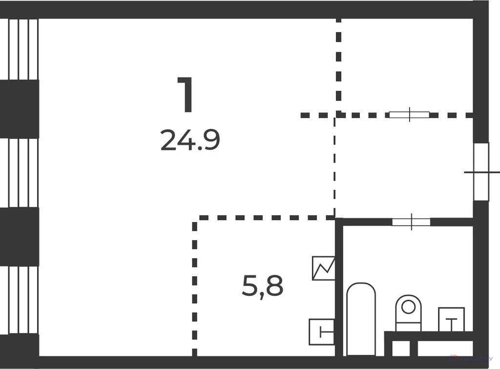 Продажа квартиры, улица Светланова - Фото 7