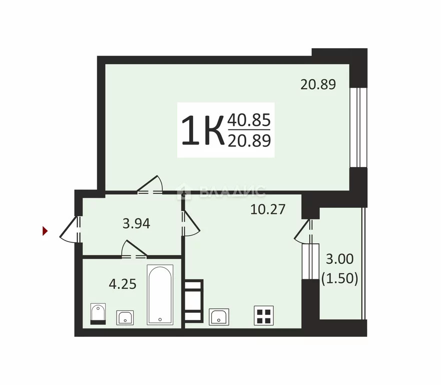 Москва, Нижегородская улица, д.74, 1-комнатная квартира на продажу - Фото 13