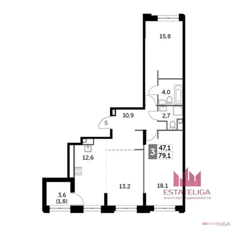 Продажа квартиры, Шелепихинская наб. - Фото 7