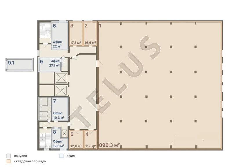 мцд Ильинская, г.Жуковский, ул.Луч, 5583 м2, ПСК (ном. объекта: 7866) - Фото 17