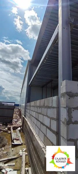 Отапливаемый прямостенный новый ангар в Дзержинском - Фото 9