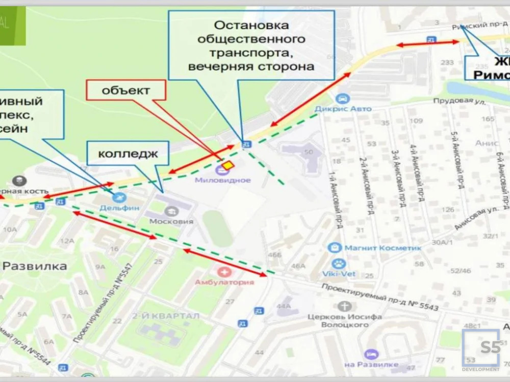 Аренда торгового помещения, м. Красногвардейская, Проектируемый проезд ... - Фото 4