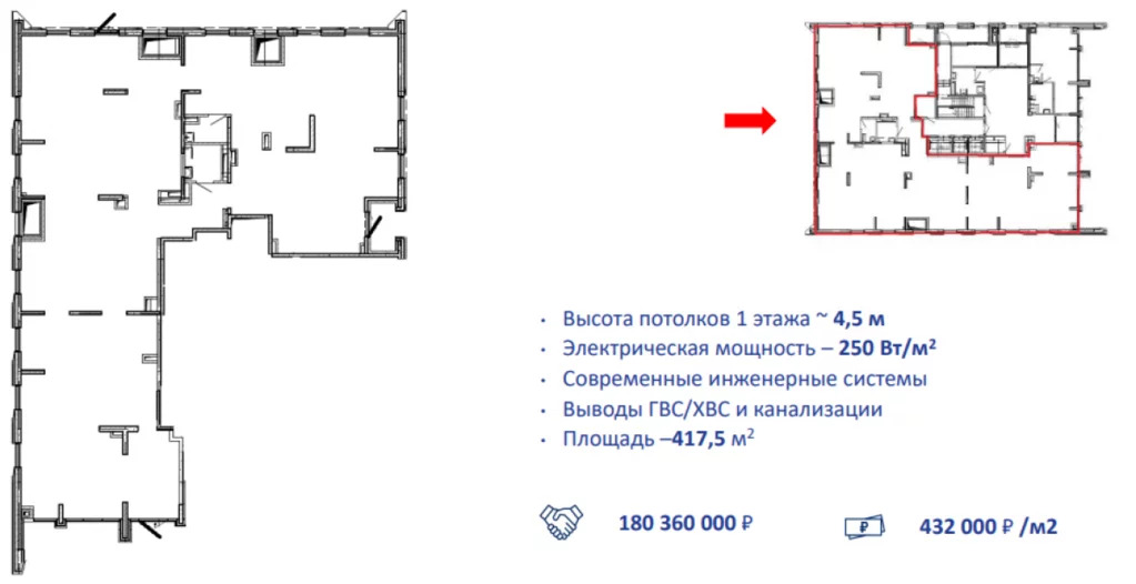 Продажа торгового помещения, Проектируемый проезд № 4062 - Фото 1