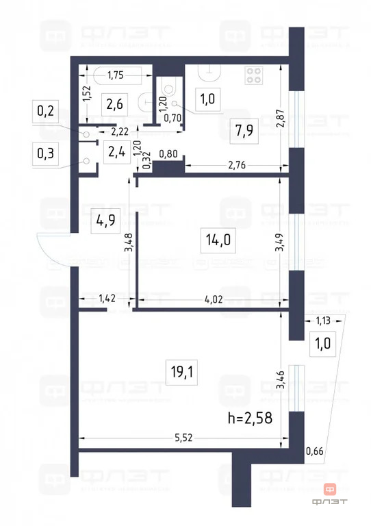 Продажа квартиры, Казань, ул. Минская - Фото 15