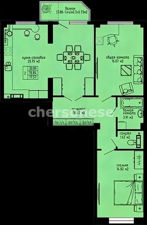 Продажа квартиры, Севастополь, ул. Горпищенко - Фото 9