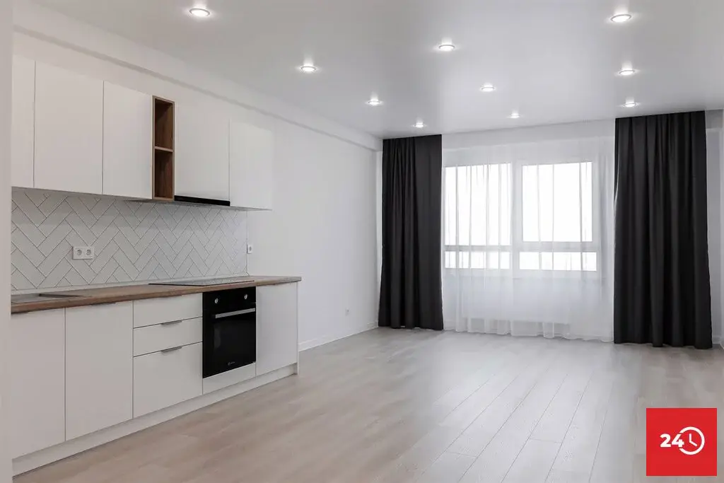 1-ком. квартира с современным ремонтом, кухней и техникой Лугометрия - Фото 11