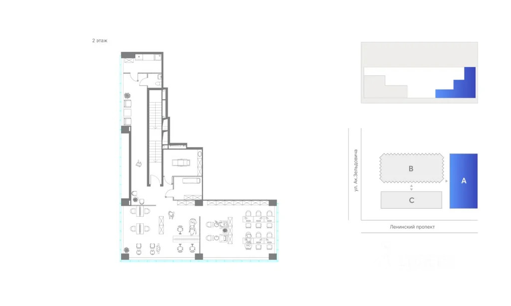 Продажа офиса 253.4 м2 - Фото 3