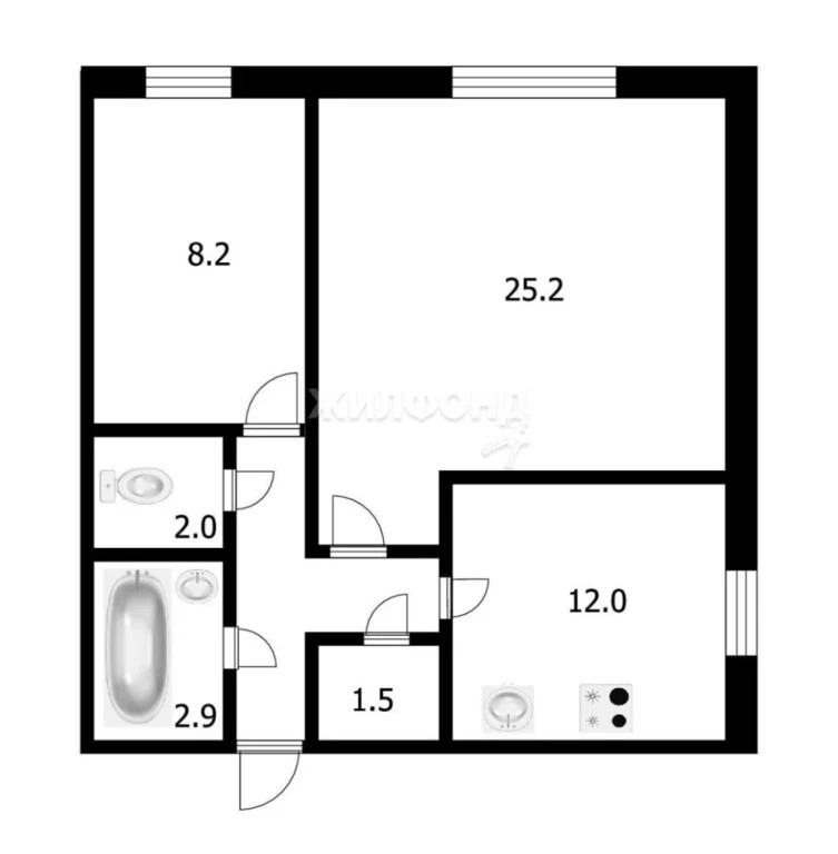 Продажа квартиры, Новосибирск, Татьяны Снежиной - Фото 0