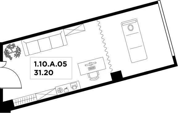 Продажа офиса 31.2 м2 - Фото 4