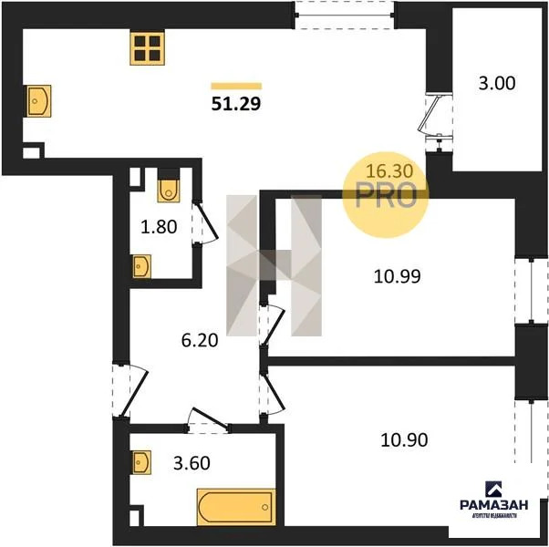 Продажа квартиры в новостройке, Казань, м. Проспект Победы, ул. ... - Фото 1