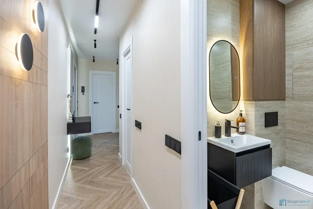 Вашему вниманию предлагается просторная семейная квартира на Рублёвско - Фото 26