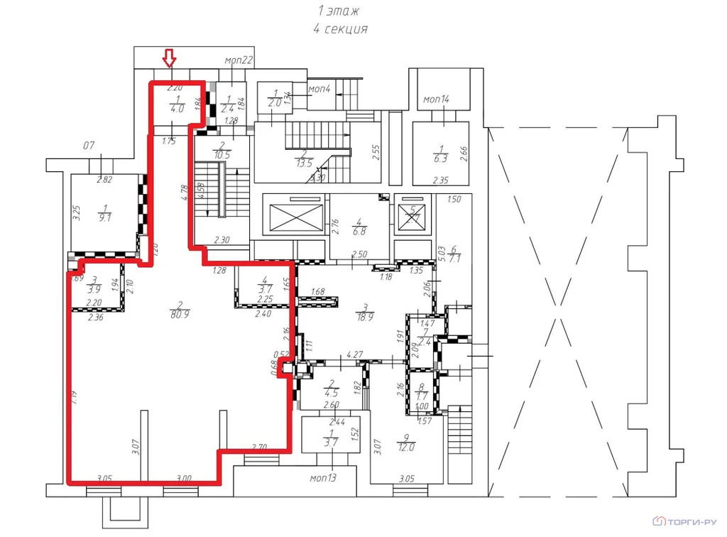 Продажа торгового помещения, 6-я Радиальная улица - Фото 5