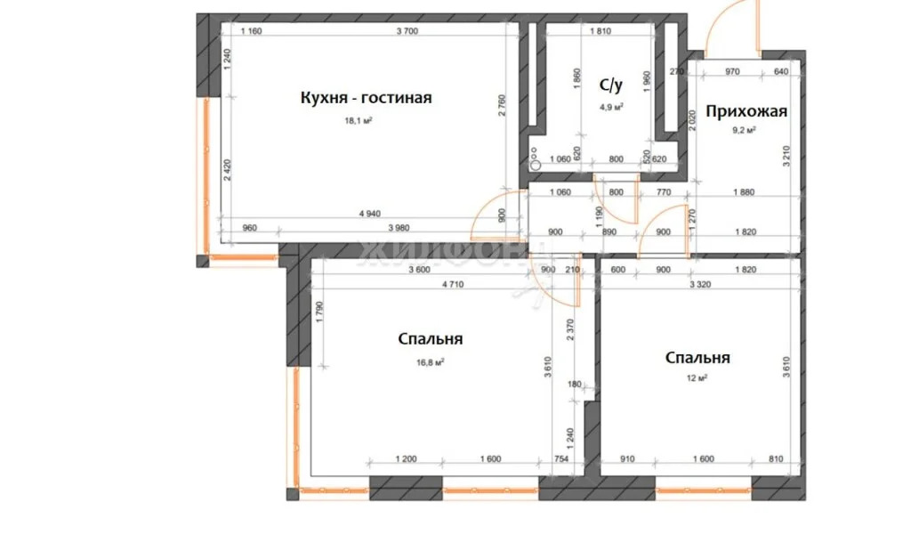 Продажа квартиры, Новосибирск, ул. Рябиновая - Фото 0