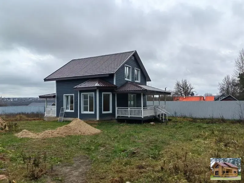 Новый загородный дом из пеноблока с теплым полом 10 соток Боровики 2 - Фото 18