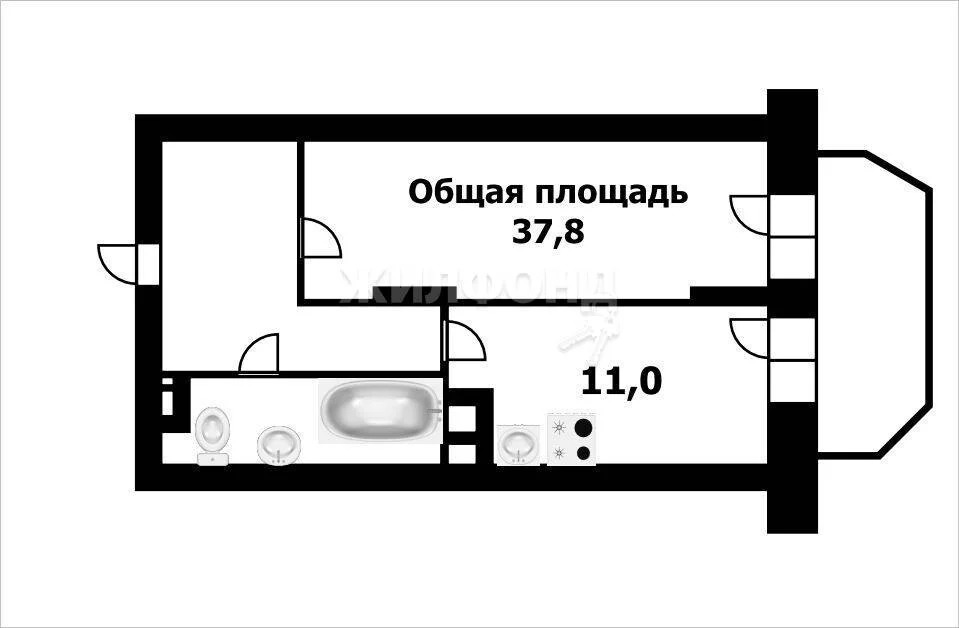 Продажа квартиры, Новосибирск, ул. Северная - Фото 2