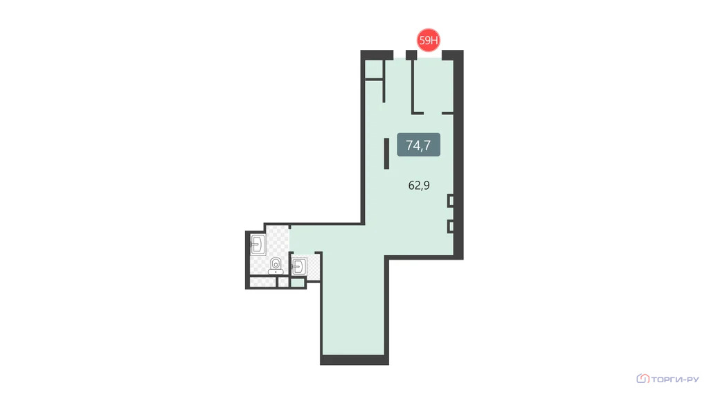 Продажа торгового помещения, ул. Клинская - Фото 5