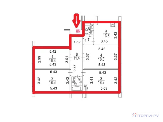 Продажа квартиры, улица Маршала Еременко - Фото 7