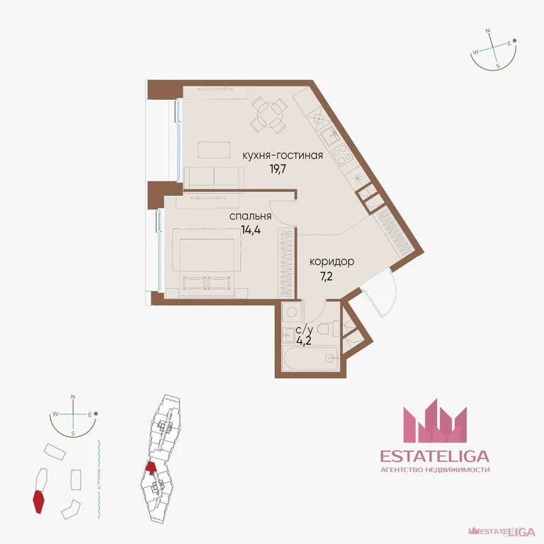 Продажа квартиры в новостройке, ул. Нижние Мневники - Фото 1
