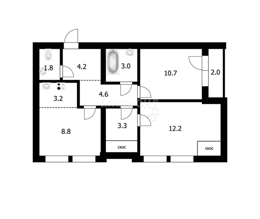 Продажа квартиры, Новосибирск, Красный пр-кт. - Фото 34