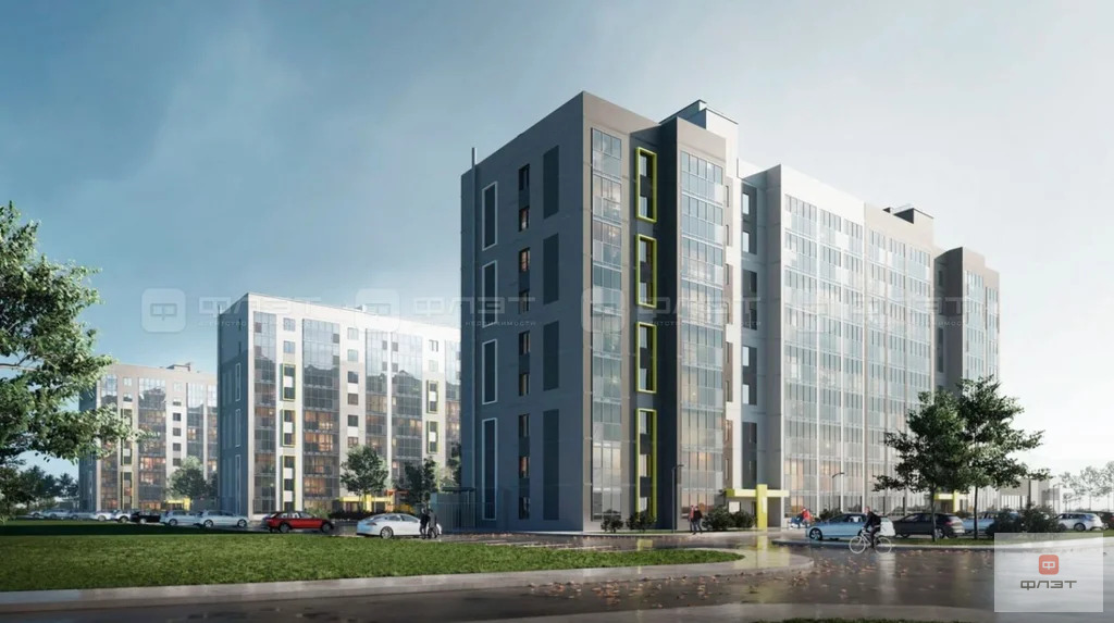 Продажа квартиры в новостройке, Новая Тура, Зеленодольский район, ул. ... - Фото 1