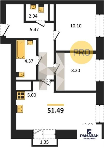 Продажа квартиры в новостройке, Казань, м. Проспект Победы, ул. ... - Фото 1