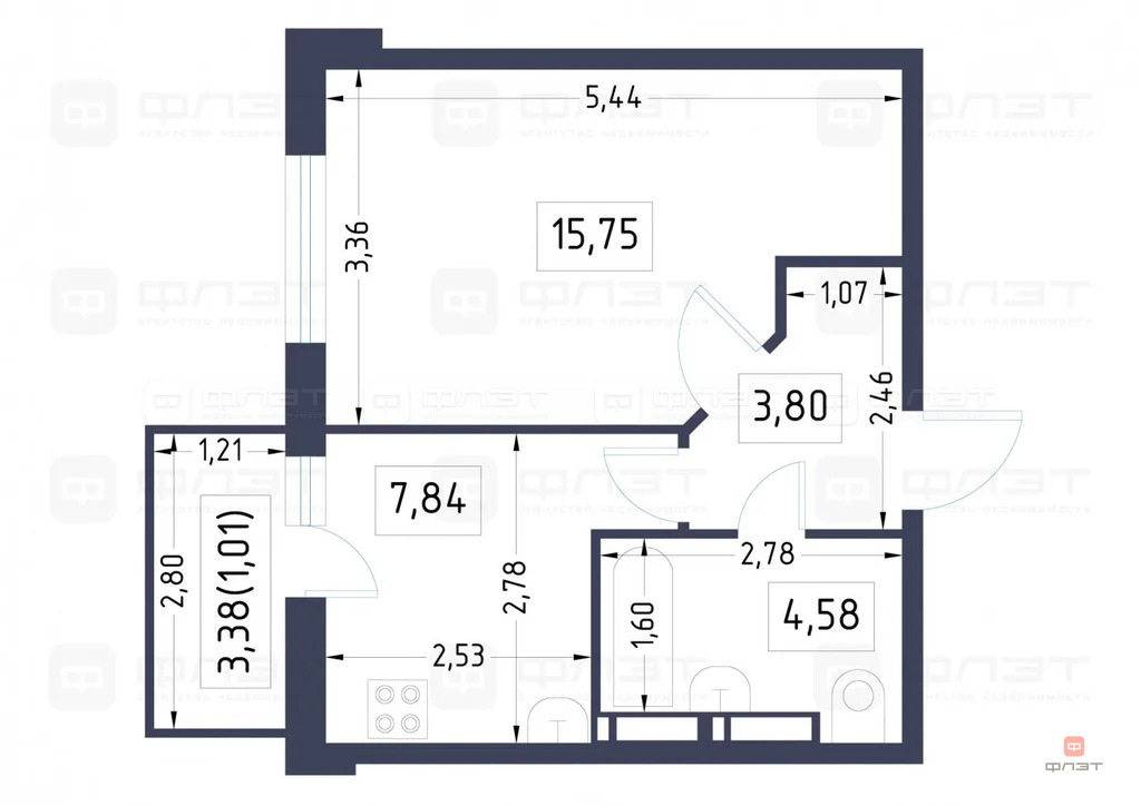 Продажа квартиры, Казань, ул. Тэцевская - Фото 20