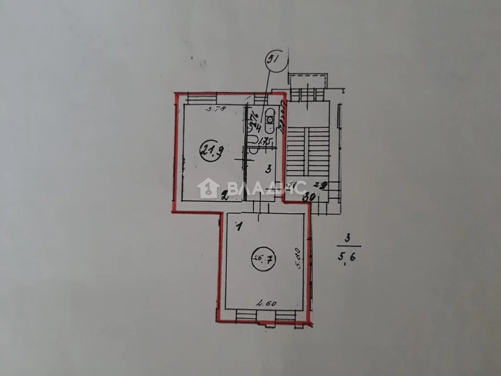 Санкт-Петербург, Боткинская улица, д.1, 2-комнатная квартира на ... - Фото 14