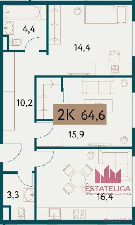 Продажа квартиры, ул. Винницкая - Фото 17