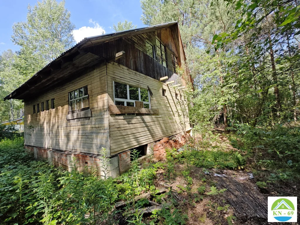 Бревенчатый дом-недострой в Конаковском снт Урожай - 1 км. от ж/д - Фото 9