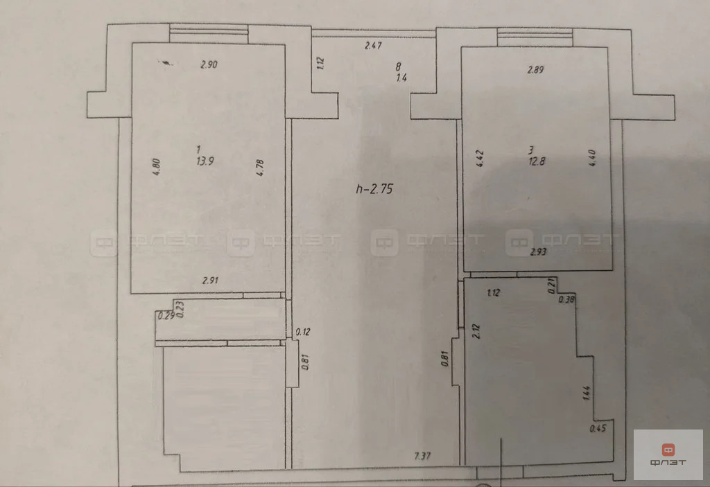 Продажа квартиры, Казань, ул. Гарифа Ахунова - Фото 8