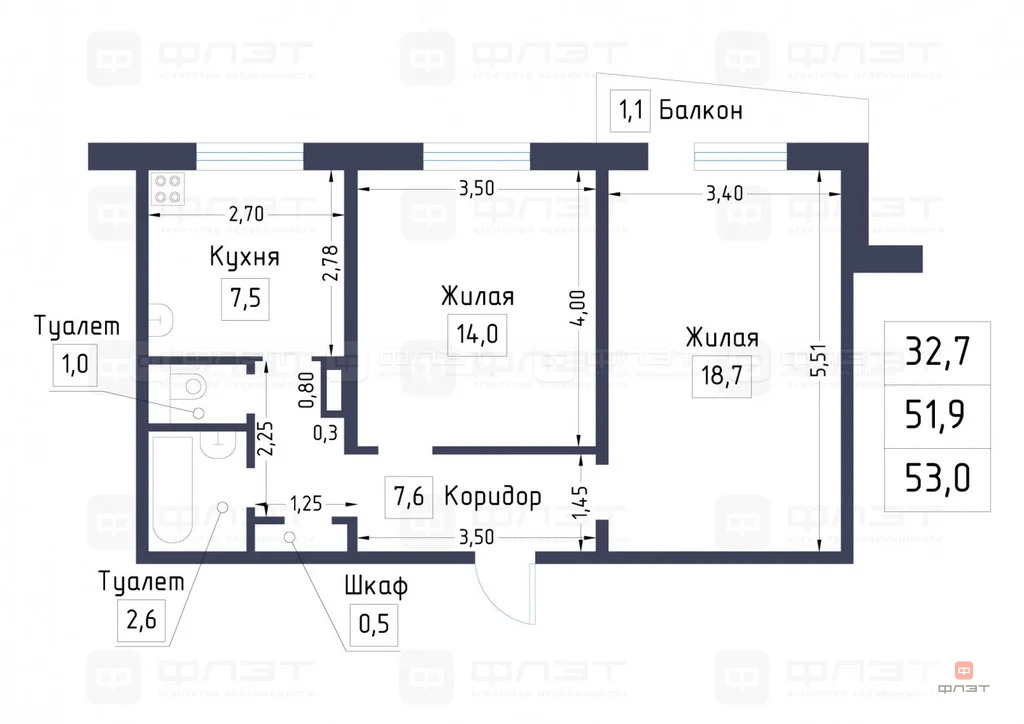 Продажа квартиры, Казань, Дербышки ул. Мира - Фото 22